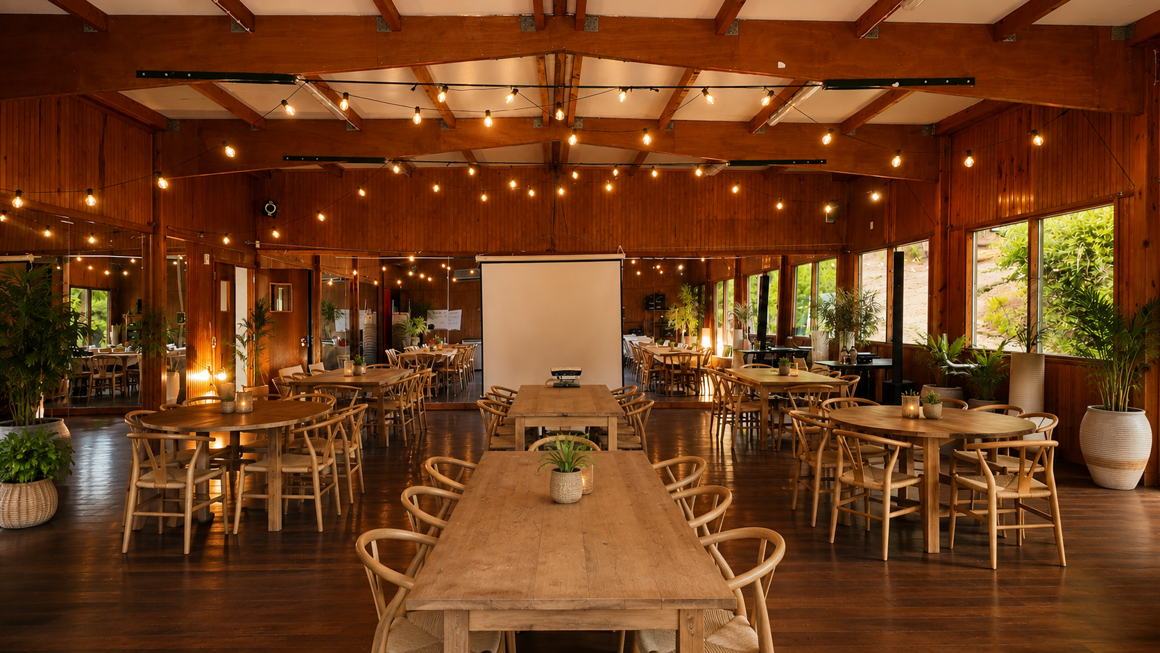 Sala de eventos do Clube Alto do Duque